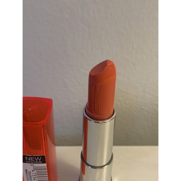 Maybelline Color Sensational Lipstick #870 Shocking Coral NWOB Damaged Tip *SEE - Picture 6 of 10